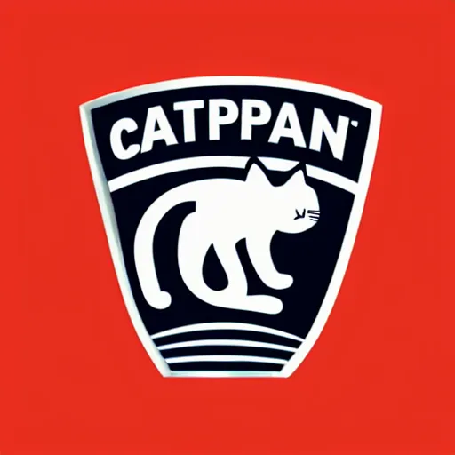 Prompt: logo of cat company