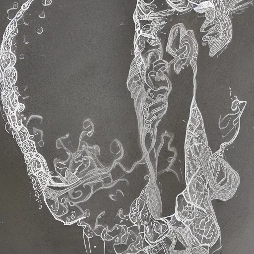 Image similar to a lace ghost