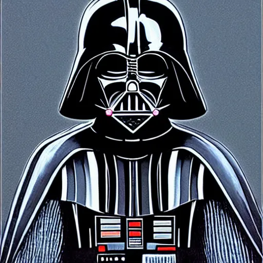 Image similar to darth vader by neil gaiman