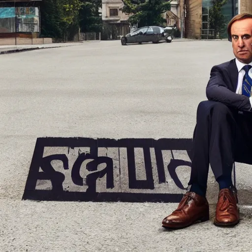 Image similar to saul goodman in serbia