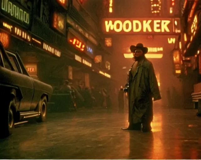 Image similar to woodchucks in blade runner. woodchucks