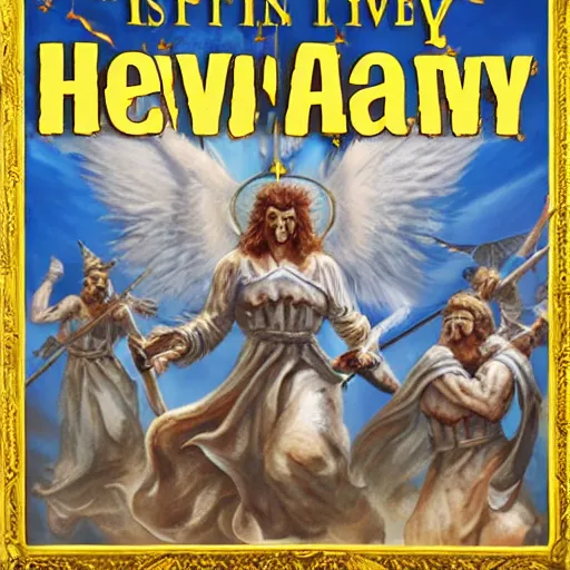 Prompt: Heaven army