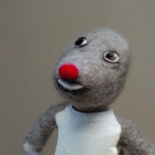 Prompt: cute sock puppet, kawai, wool, photorealistic, very detailed, 4 k