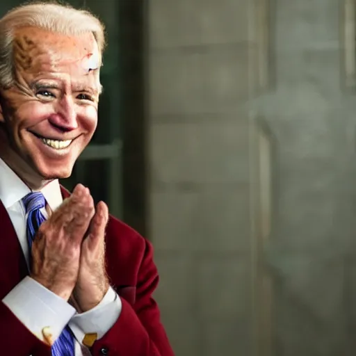 Image similar to Joe Biden as The Joker