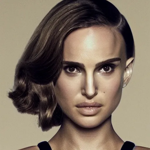 Image similar to Cyborg Natalie Portman