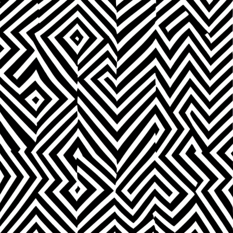 Image similar to illusory motion dazzle camouflage perlin noise prismatic optical illusion