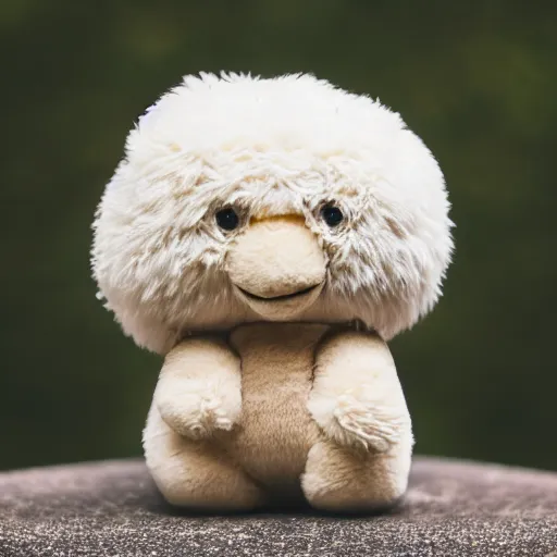 Image similar to dwayne johnson fluffy plush, Photography, Bokeh, F/22, 4k, Super-Resolution