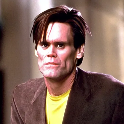 Image similar to Jim Carrey in liar liar movie still