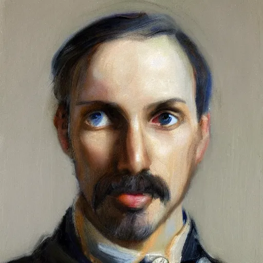 Image similar to Portrait of an AI named Dorian