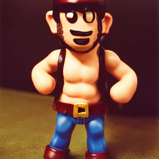 Prompt: spelunky as a real person, 3 5 mm photo