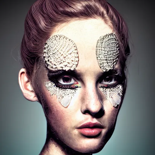 Image similar to portrait fashion by nick sullo, highly detailed