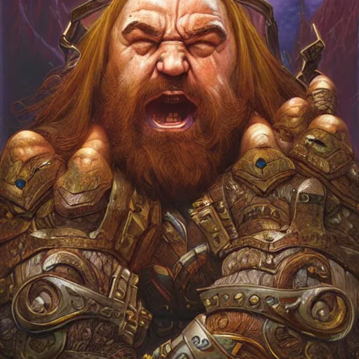 Image similar to an epic dwarven facepalm by Mark Brooks, Donato Giancola, Victor Nizovtsev, Scarlett Hooft, Graafland, Chris Moore