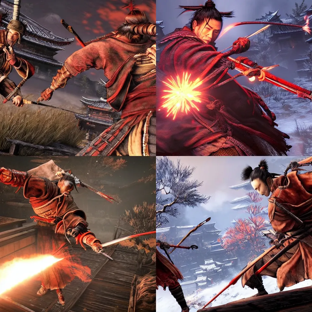 Prompt: Sekiro