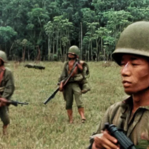 Image similar to vietnam war footage