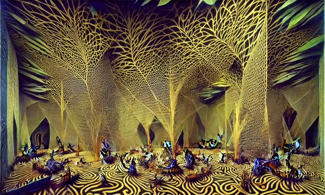 Prompt: building, jungle, jungle, jungle, jungle, kirigami, dichromatism, paradox, volumetric light, insanely detailed and intricate, hypermaximalist, elegant, ornate, hyper realistic, super detailed, by remedios varo uranga