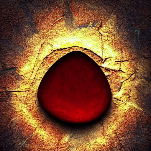 Prompt: The crimson stone of alchemy, smooth, photorealistic, 8k, cinematic lighitng, fine detail,