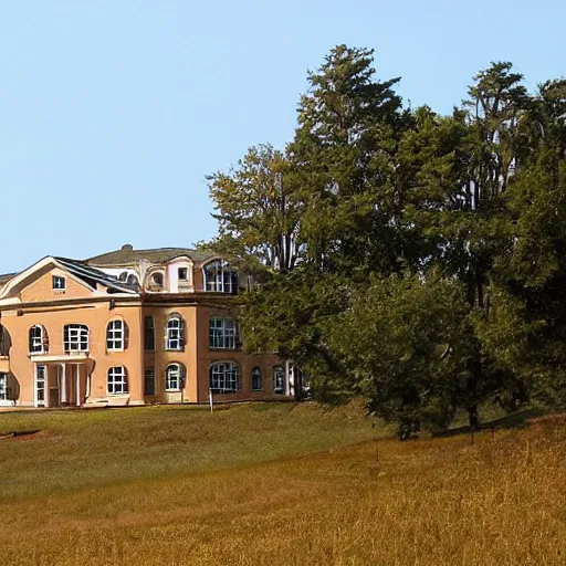 Image similar to big house on a hill