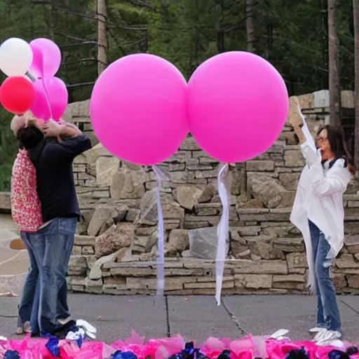 Image similar to 9 / 1 1 gender reveal