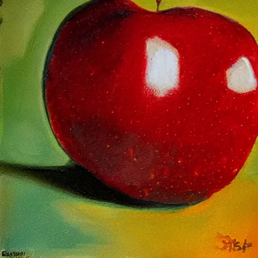 Image similar to an apple