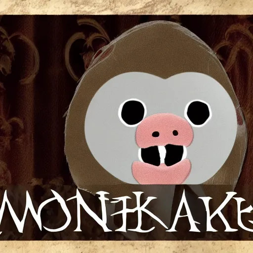 Prompt: monkee