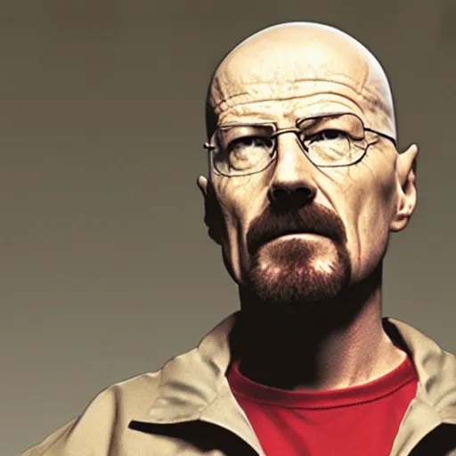 Prompt: Walter White as Gordon Freeman