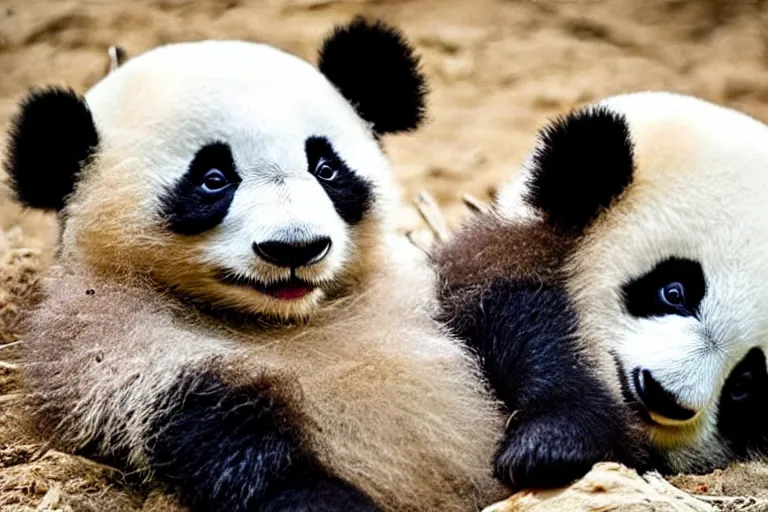 Prompt: cute panda baby cute panda baby cute panda baby highly detailed, professional lenses awards winning trending on Artstation national geographic best photo of the year animal planet cover best