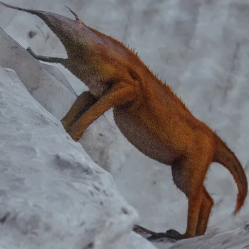 Prompt: photo of never before seen creature