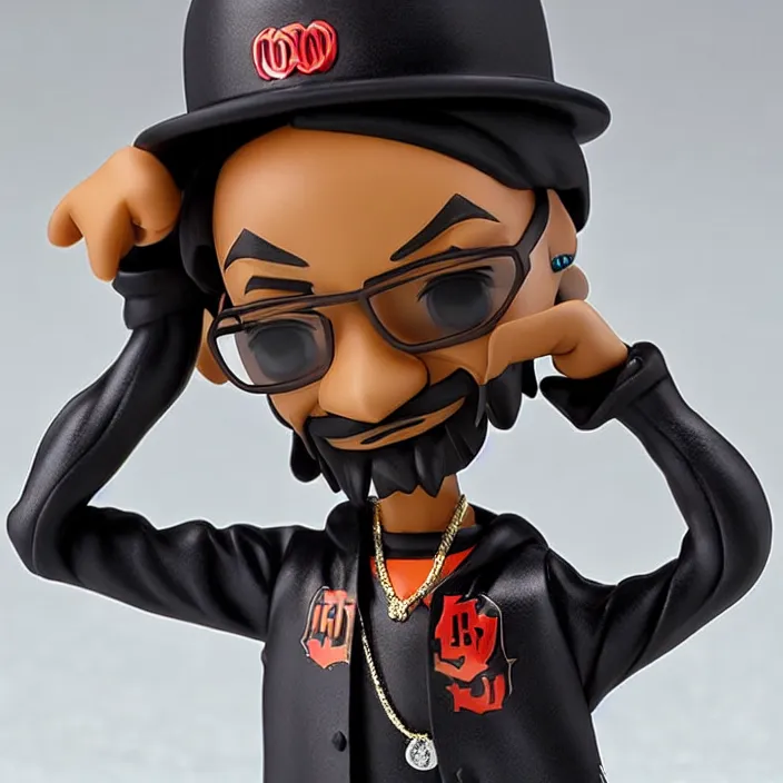 Image similar to Snoop Dogg, An anime nendoroid of Snoop Dogg, figurine, detailed product photo