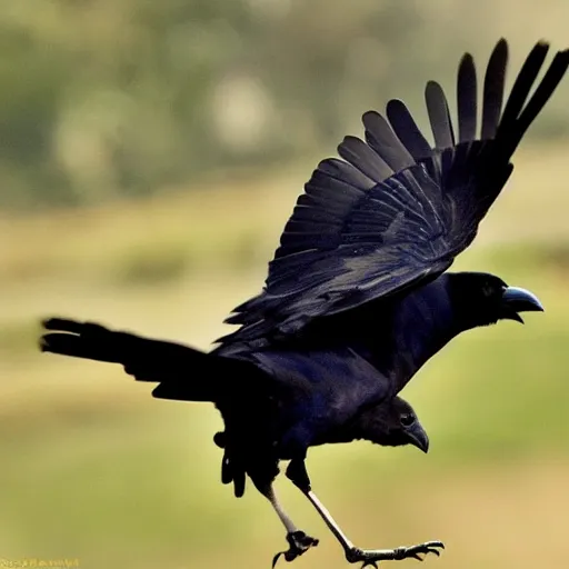 Image similar to a very HD and realistic photo of a crow flying over an accident, people used to say that the crow is the incarnation of the spirit of the accident victim who died