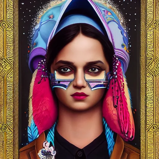 Image similar to Stockholm city portrait, indian , Pixar style, by Tristan Eaton Stanley Artgerm and Tom Bagshaw.