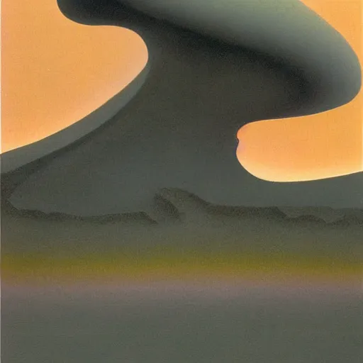 Prompt: abstract elemental inscape by Roger Dean gorgeous detailed matte painting, muted pastel colors