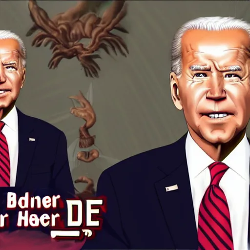 Image similar to joe biden in hunter x hunter highly detailed and of great quality