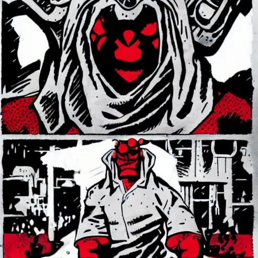 Prompt: Hellboy