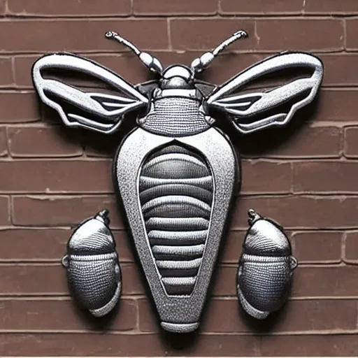 Image similar to mechanical bee designed by kanye west