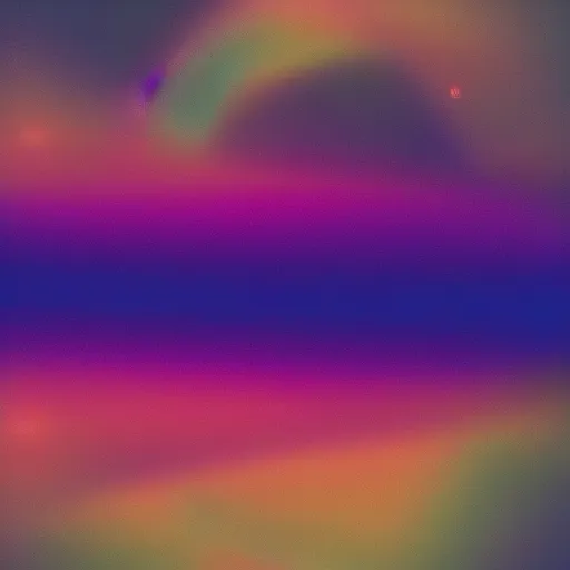 Prompt: a volumetric void full of multicolour fog