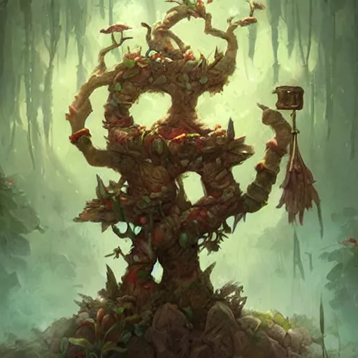 Prompt: cute little humanoid tree!!!!!, bark!!!!!! skin, tiny, small, short, cute and adorable, pretty, beautiful, dnd character art portrait, matte fantasy painting, deviantart artstation, by jason felix by steve argyle by tyler jacobson by peter mohrbacher, cinema