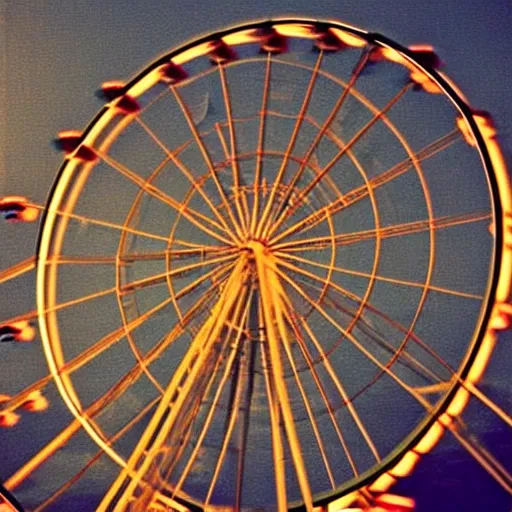 Image similar to !!! cat!!!, ( ferris wheel ), feline, sitting, riding, award winning photo