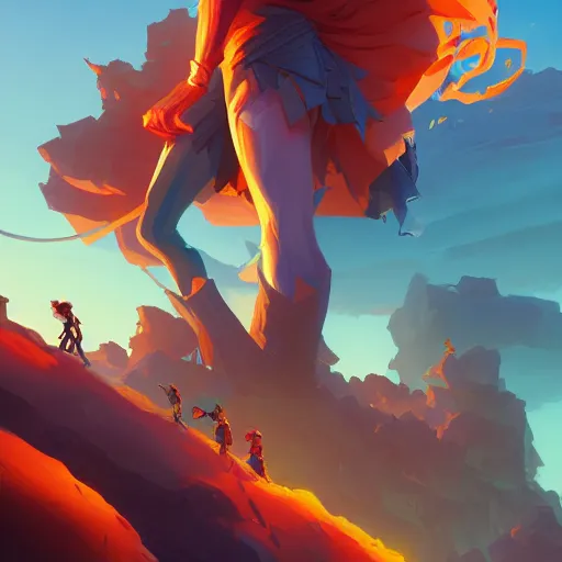 Image similar to hero world reboot 1 9 9 4, behance hd by jesper ejsing, by rhads, makoto shinkai and lois van baarle, ilya kuvshinov, rossdraws global illumination