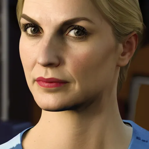 Prompt: Kim Wexler from Better Call Saul as a GTA character portrait