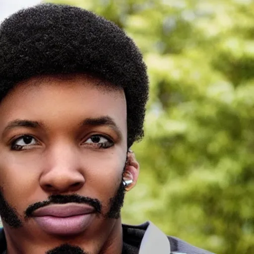 Image similar to destiny the streamer if he was black