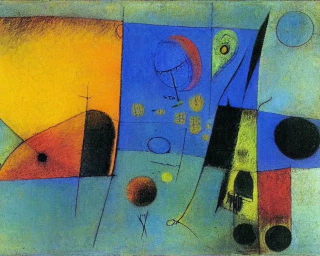 Image similar to Void of the soul. Odilon Redon. Paul Klee. Roberto Matta.