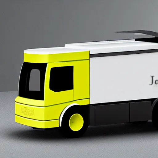 Prompt: jonathan ive dieter rams garbage truck