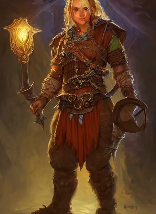 Image similar to tavern npc, ultra detailed fantasy, dndbeyond, bright, colourful, realistic, dnd character portrait, full body, pathfinder, pinterest, art by ralph horsley, dnd, rpg, lotr game design fanart by concept art, behance hd, artstation, deviantart, hdr render in unreal engine 5