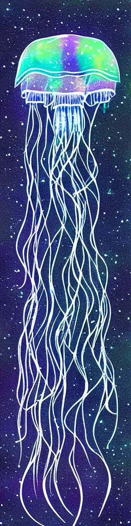 Prompt: galactic jellyfish