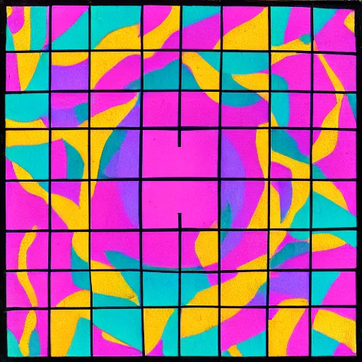 Image similar to afrofuturism pliable blend 5 x 5 grid