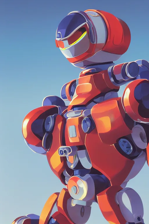 Image similar to metabots medabots medarotto medarot robot minimalist comics helmet mask neon cybereye, behance hd by jesper ejsing, by rhads, makoto shinkai and lois van baarle, ilya kuvshinov, rossdraws global illumination ray tracing hdr radiating a glowing aura