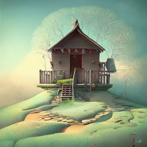 Image similar to exotic vacation cabin by gediminas pranckevicius