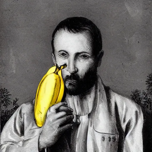 Image similar to marcel eris in washington eating a banana