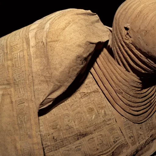 Prompt: egyptian mummy prior to mummification