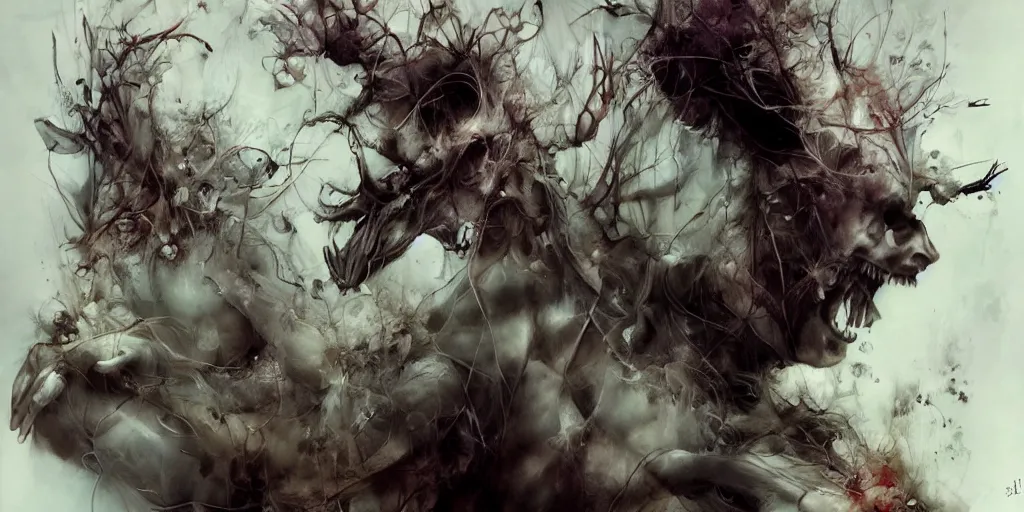 Image similar to The end of an organism, by ryohei hase